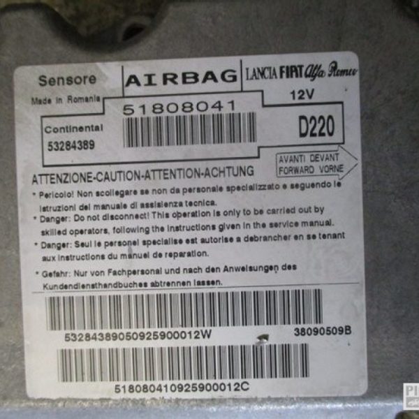 Kit Airbag | Lancia Delta Anno 2009