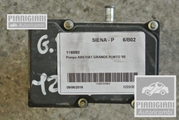 Pompa ABS | Fiat Grande Punto 199A3000
